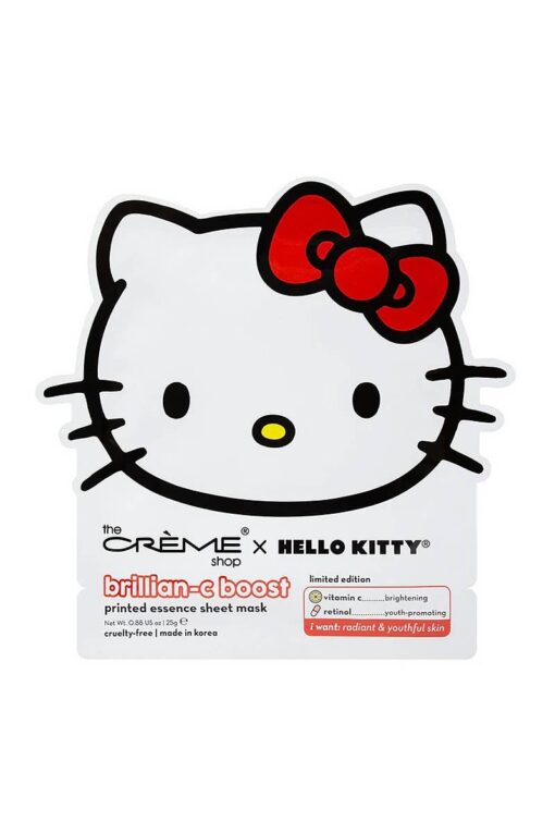 The Crème Shop X Hello Kitty Brillian-C Boost Sheet Mask