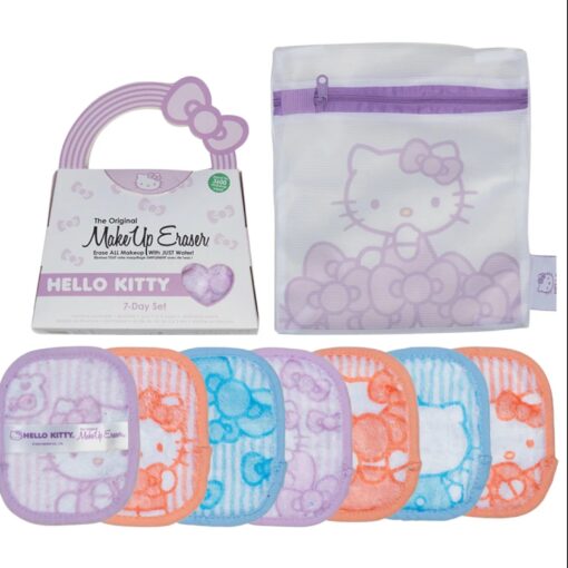 Hello Kitty 7 Day Makeup Eraser Set