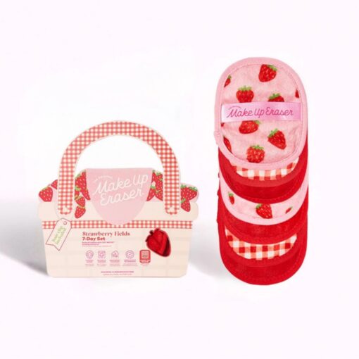 Strawberry Fields Makeup Eraser 7-Day Set