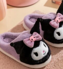 Sanrio Purple Kuromi Slippers