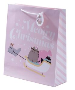Pusheen Cat Christmas Holidays Gift Bag - Extra Large