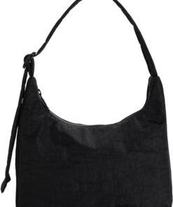 Black Baggu Mini Nylon Shoulder Bag