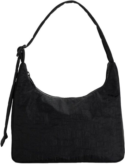 Black Baggu Mini Nylon Shoulder Bag