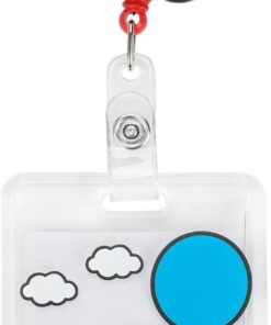 Hello Kitty Red Bow Retractable Lanyard