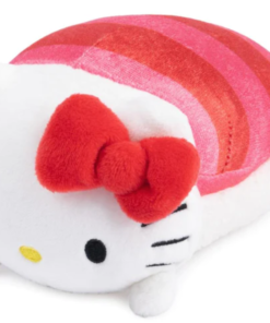 Sanrio Hello Kitty Sashimi Plush, Premium Stuffed Animal for Ages 1 and up, Red/White