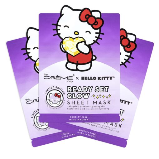 The Crème Shop X Hello Kitty Ready Set Glow Sheet Mask