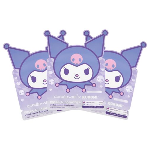 The Crème Shop x Kuromi Roses & Romance Printed Essence Sheet Mask