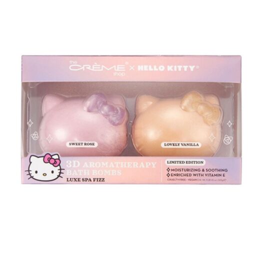 The Creme Shop X Hello Kitty 2-Pc. Hello Fizzy! Bath Bomb Set