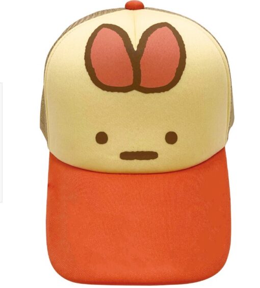 Sumikkogurashi Trucker Hat- Orange Shrimp