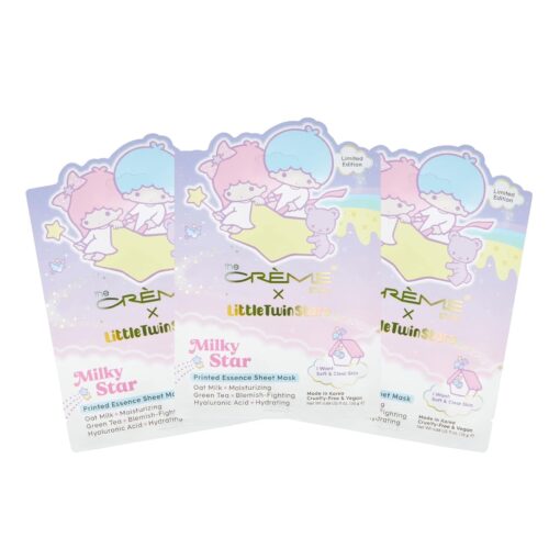 The Crème Shop X Little Twin Stars Milky Star Printed Essence Sheet Mask
