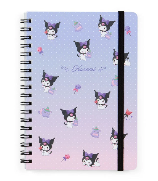 Kuromi Lined Spiral Notebook
