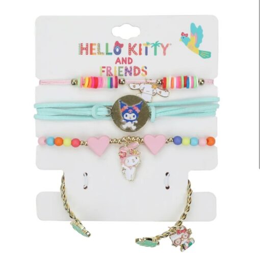 Hello Kitty and Friends Bracelet Set (set of 4)