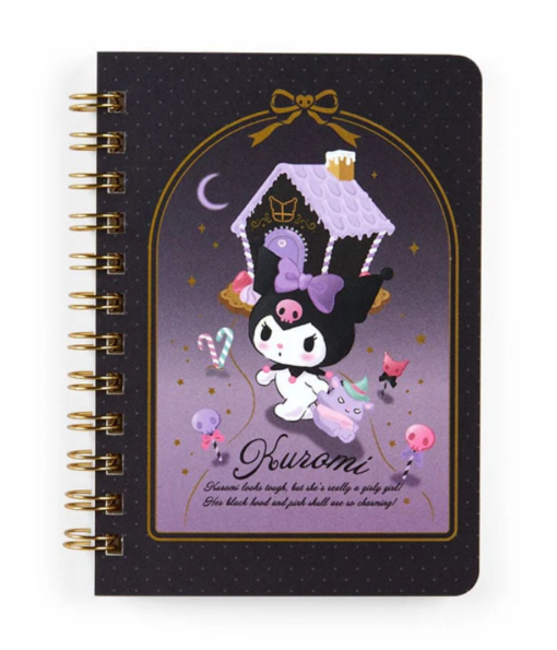 Kuromi Mini Spiral Notebook