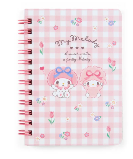 My Melody Mini Spiral Notebook