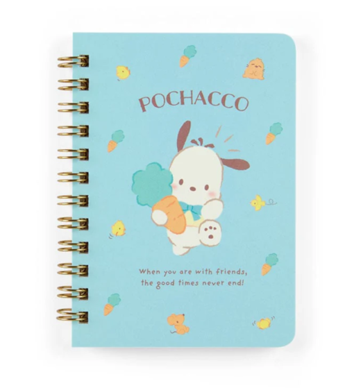 Pochacco Mini Spiral Notebook