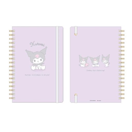 Kuromi Lined Spiral Notebook