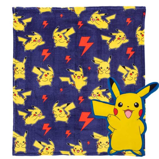 Pokemon Hugger & Silk Touch Throw Set