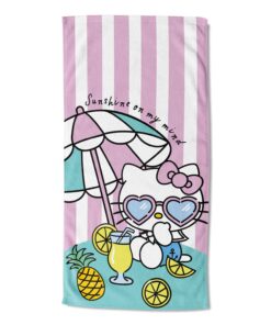 Hello Kitty - Umbrella Drink Beach Towel