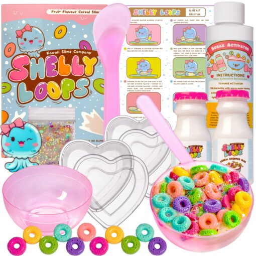 Shelly Loops Cereal Slime DIY Kit - (Kawaii Slime Company)