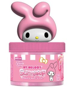 Sanrio Hello Kitty & Friends SlimyGloop Figural Topper Pre-Made & Ready To Play Slime (5.35oz) Multiple Styles: My Melody Bubblegum Scent Pink Slime