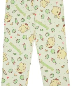 Pompompurin Light Green Adult Womens Sleep Pants- XXL