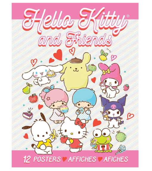 Sanrio Hello Kitty and Friends Poster Book