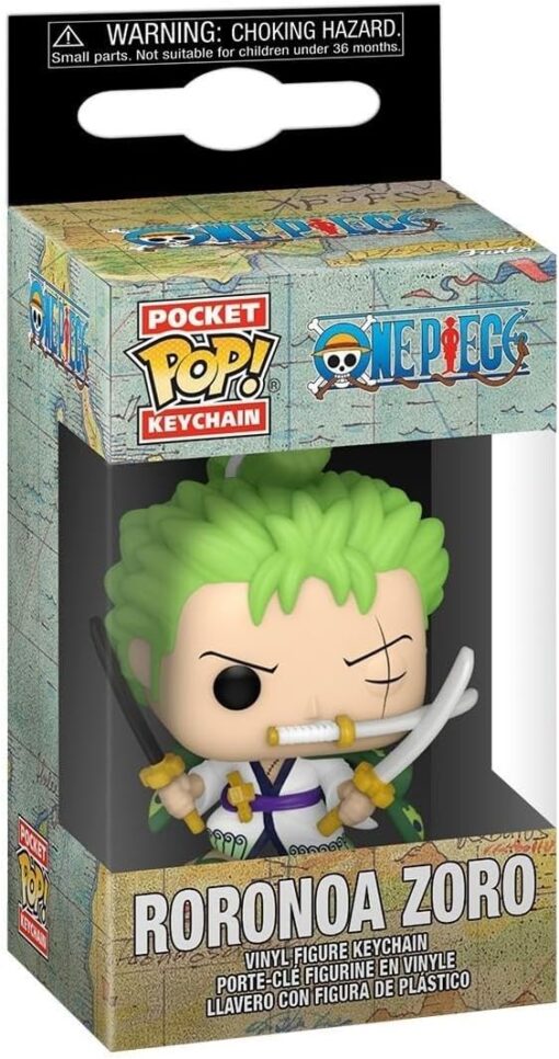 One Piece Roronoa Zoro Funko Pocket Pop! Key Chain
