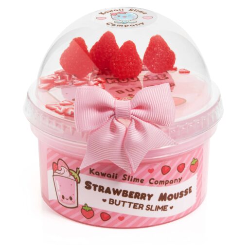 Strawberry Mousse Fluffy Butter Slime - (Kawaii Slime Company)