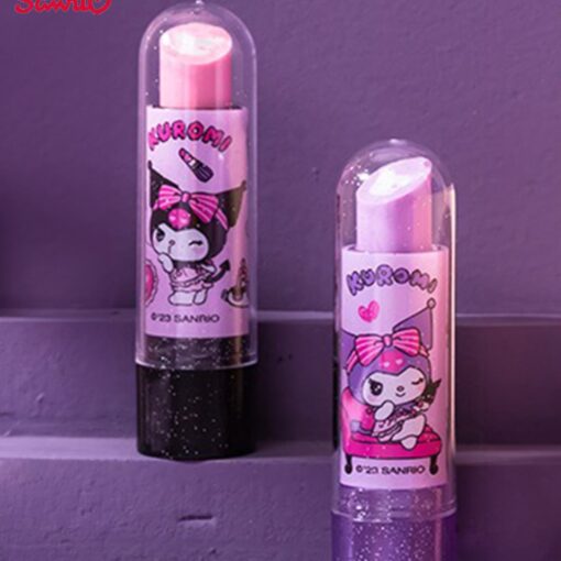 Kuromi Lipstick Erasers with Heart