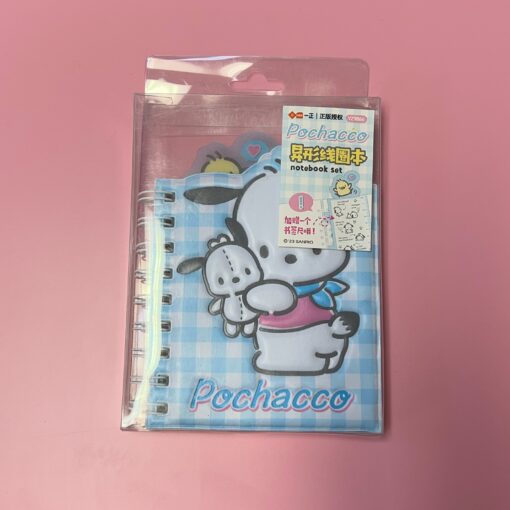Pochacco Notebook with Bookmark