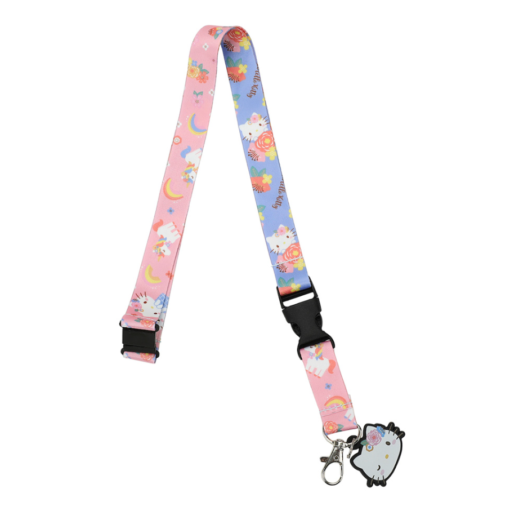Hello Kitty Flowers Lanyard