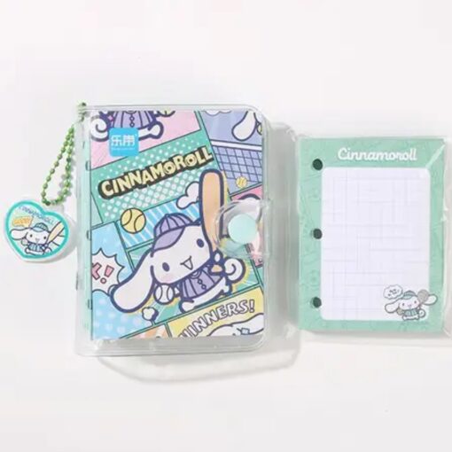 Baseball Series: Cinnamoroll Mini Notebook