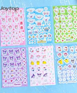 Sanrio Characters Glitter Sticker Sheet