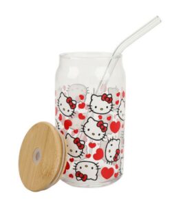 Hello Kitty 15oz. Bamboo Glass Tumbler