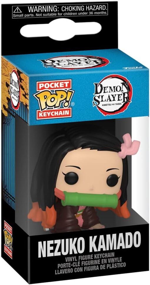 Funko Pop Keychain: Nezuko Kamado Demon Slayer