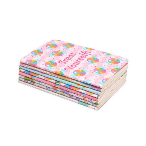 Mini Pocket Pal Journals: Sugar Joy - Set of 8 (3.5" x 5")