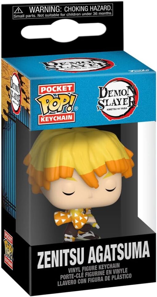 Funko Pop! Keychain: Demon Slayer – Zenitsu Agatsuma