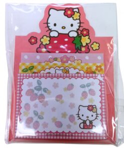 Hello Kitty Strawberry Themed Mini Notepad