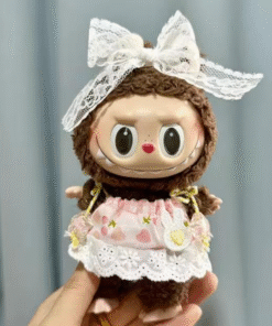 Pink Shojo Dress With Lace Bow | Mini Plushwear Outfit