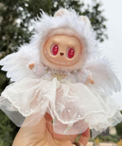 White Angel Cosplay Outfit 3-Piece | Mini Plushwear Outfit