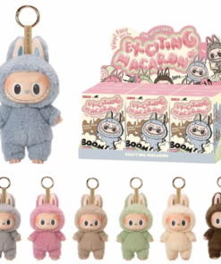 (Pre-Order 5/28) Authentic Labubu Exciting Macaron Blind Box Keychain